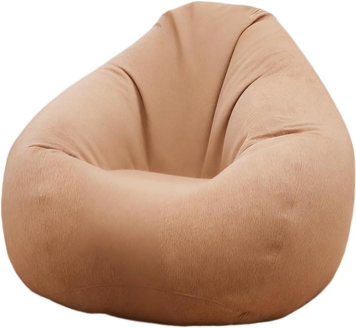 Zitzakhoes Grote Maat - Zitzak Stoelhoes - Ontspannen Zitten - Waterdicht Ademend - 100x120cm - Khaki