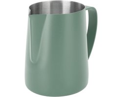 Melkopschuimkan - Opschuimbeker - Koffie Maken - Precisie Gietmond - 600ml - Donkergroen