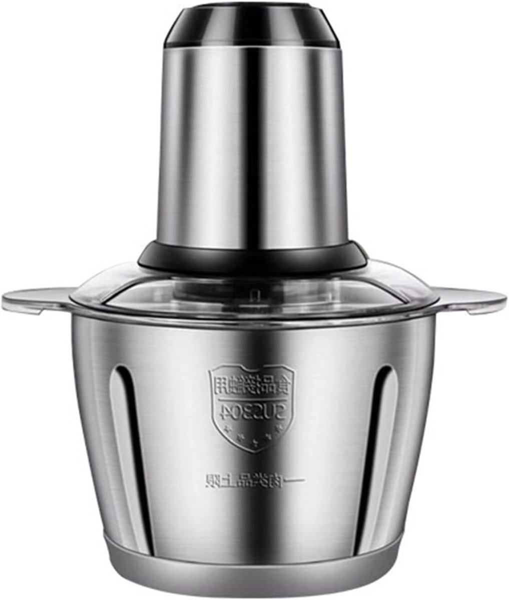 Keuken gehaktmolen - Vleesmixer food chopper - Maaltijden bereiden - Grote capaciteit - 3L kom - Zwart
