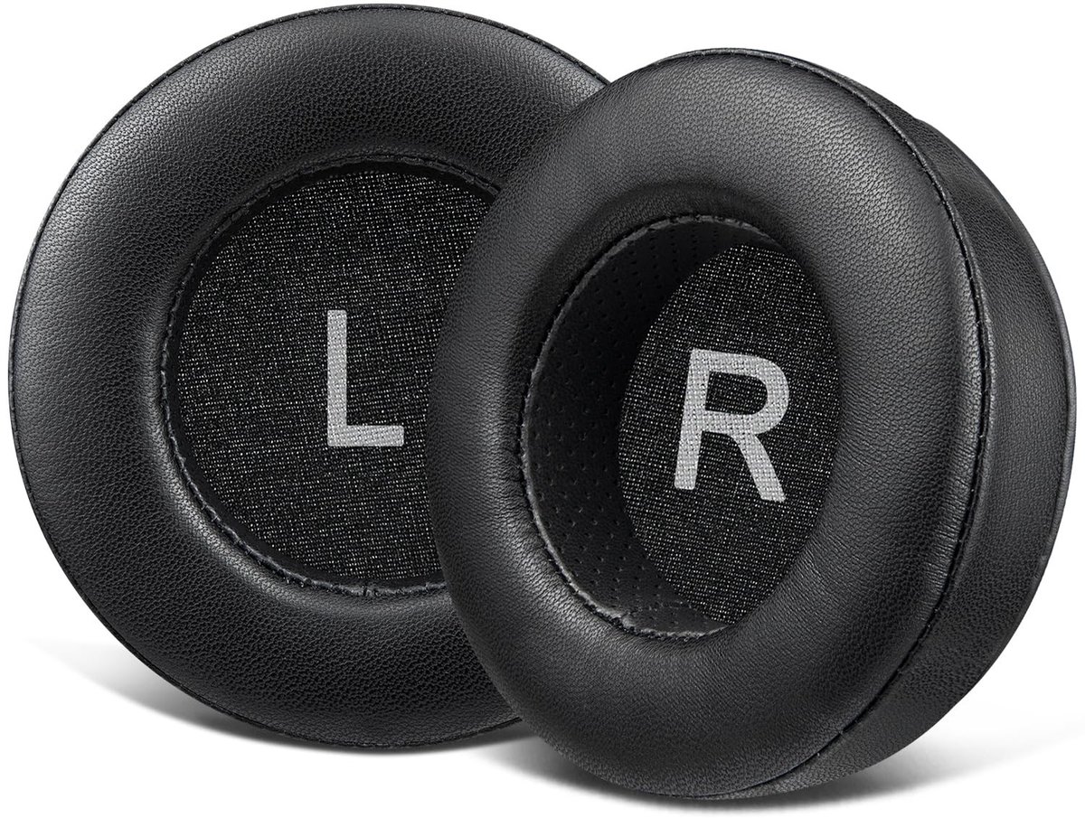 Dailygoods - SOULWIT Lamsleren Oorkussens Vervanging voor AKG Pro Audio K52 K72 K92 M220 K240 K241 K242 K271 K272 K340 K550 K551 K553 S MKII MK2, Earpads Cushions Kussens met Geluidsisolerend Schuim