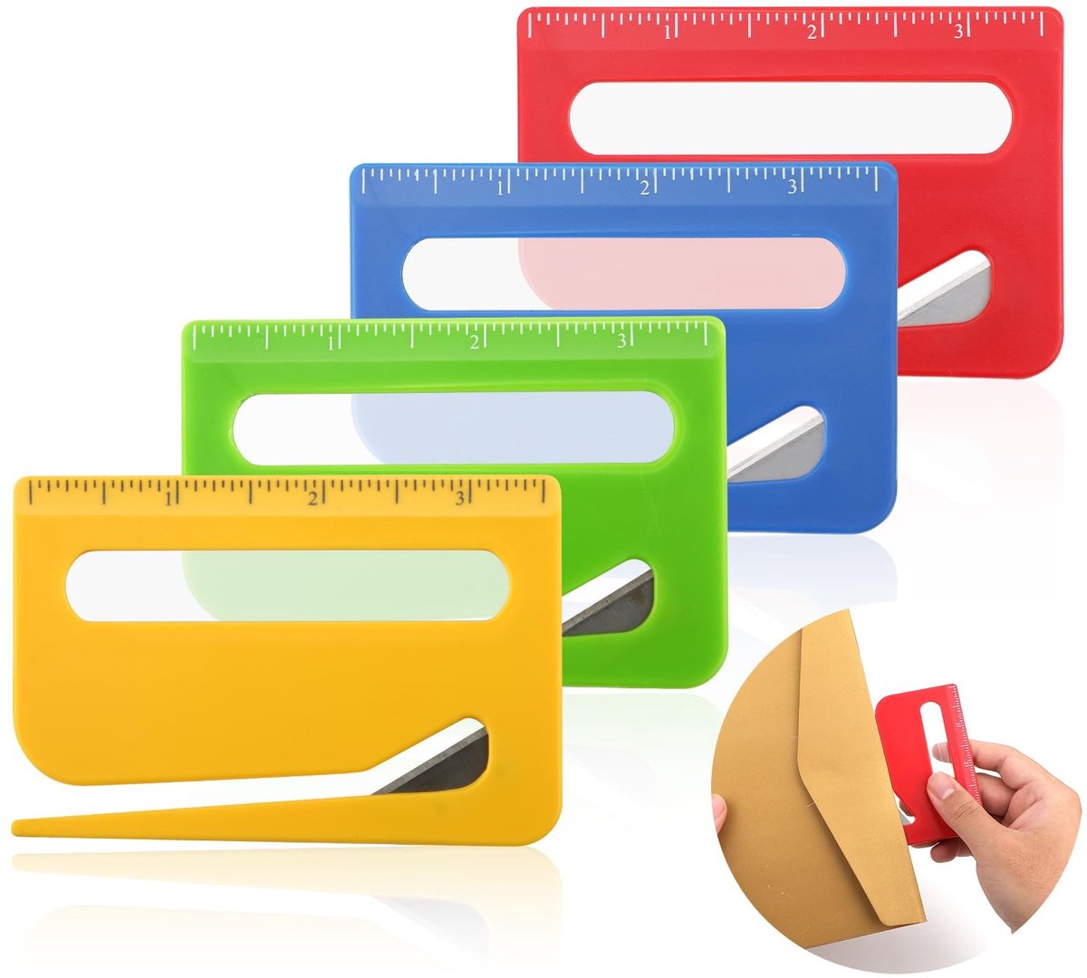 Dailygoods- Enveloppenopener met Vergrootglas - Enveloppensnijder - 4