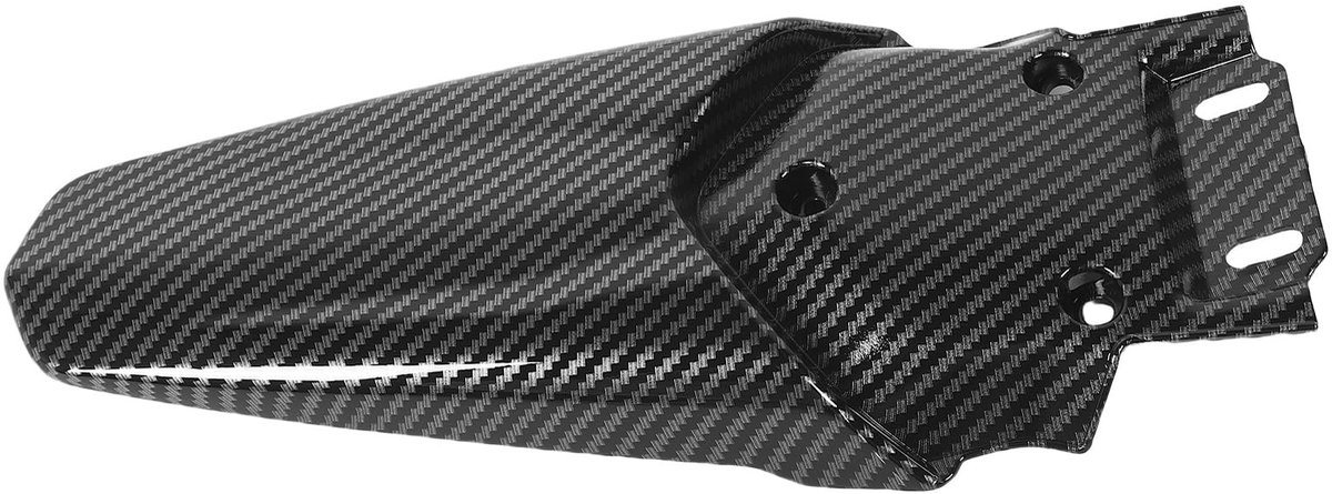 Dailygoods - Achterste Mudguard voor Fietsen in Carbon Look