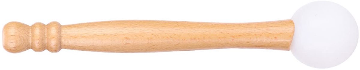 Dailygoods- Houten Mallet - Rubber Mallet - Lichtgewicht - Draagbaar - Percussie - Massief Houten Handvat - Delicaat Ontwerp - Percussiehamer