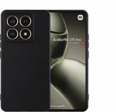Coque Casemania Compatible avec Xiaomi 17T Pro - Noir - Coque Arrière en Silicone