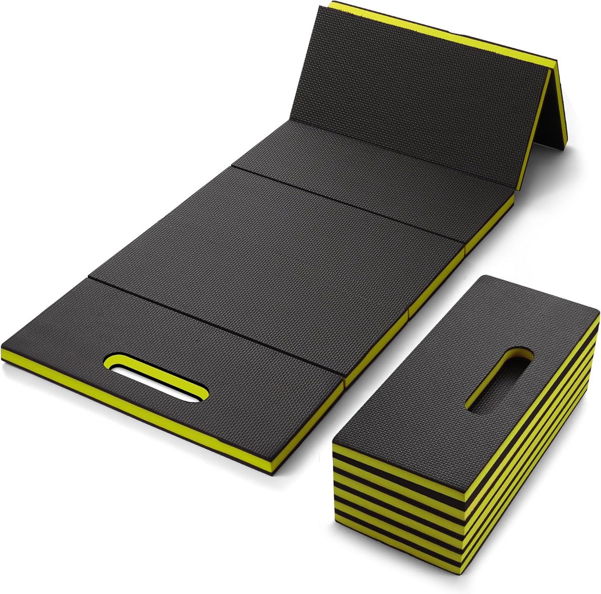 Opvouwbare Mat - Knielkussen Werkmat - Garage Werk Tuin - Extra Dikke Demping - 2 8 cm Dik - Groen