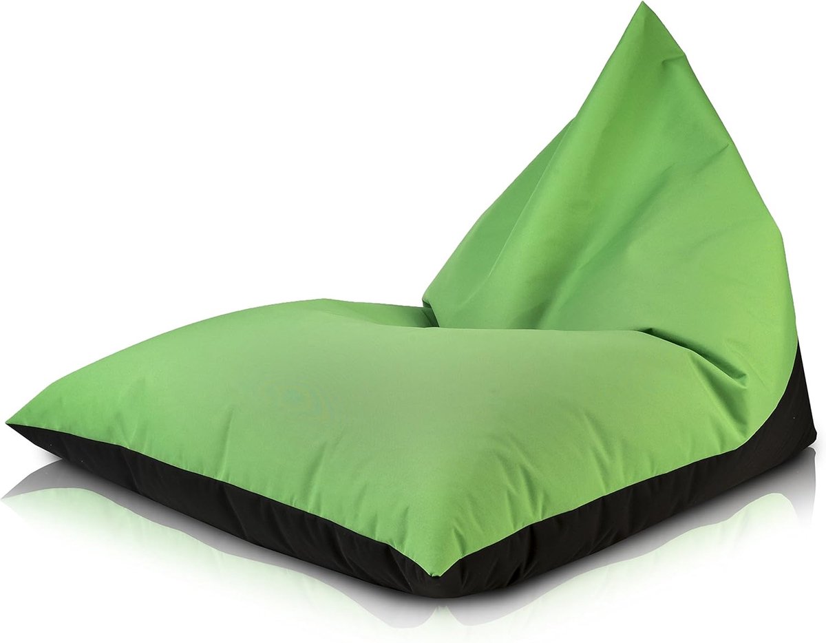 Zitzak Waterdicht - Lounge Kussen - Buiten Ontspannen - UV Bestendig - 85x127 cm - Parel Grijs