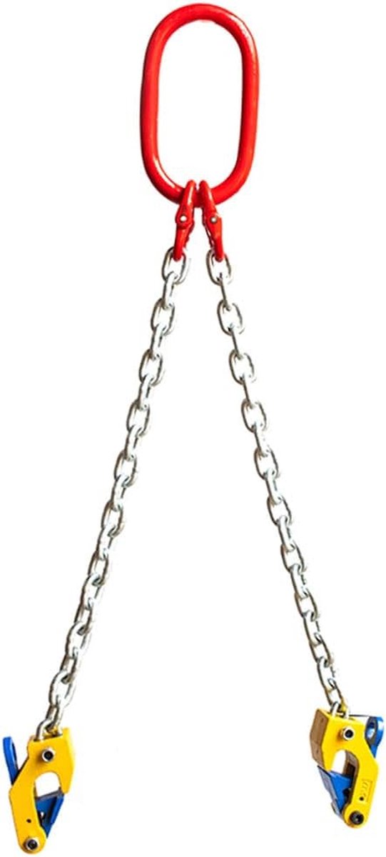 Kettingkabel Trommellifter - Hefketting Klem - Vaten Verplaatsen - G80 Staal Constructie - 2200/4400 lbs - Metaal