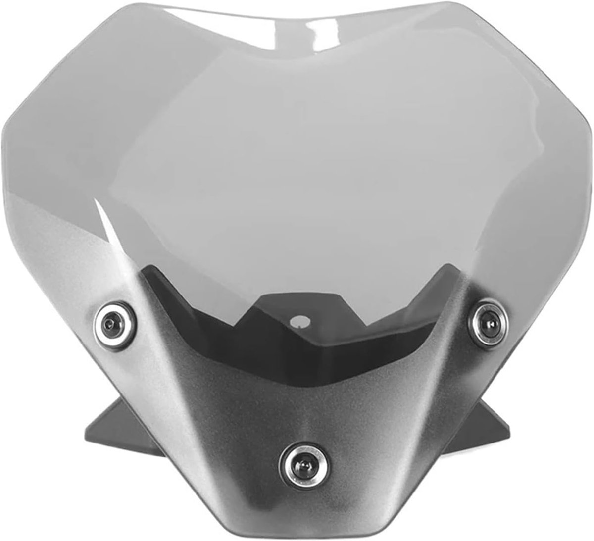 Motor Voorruit - Windscherm Deflector - Comfortabel Rijden - Blokkeert Wind - 350 g - Smoky Gray