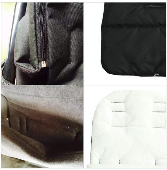 Dailygoods - Warme Voetenzak, Winter Winddichte Voethoes voor Kinderwagen, Multifunctionele Pasgeboren Kussenmatras, Wandelwagen Warme Voetenzak Kussenmatras Universeel Kinderwagenkussen van Dailygoods — afbeelding 4
