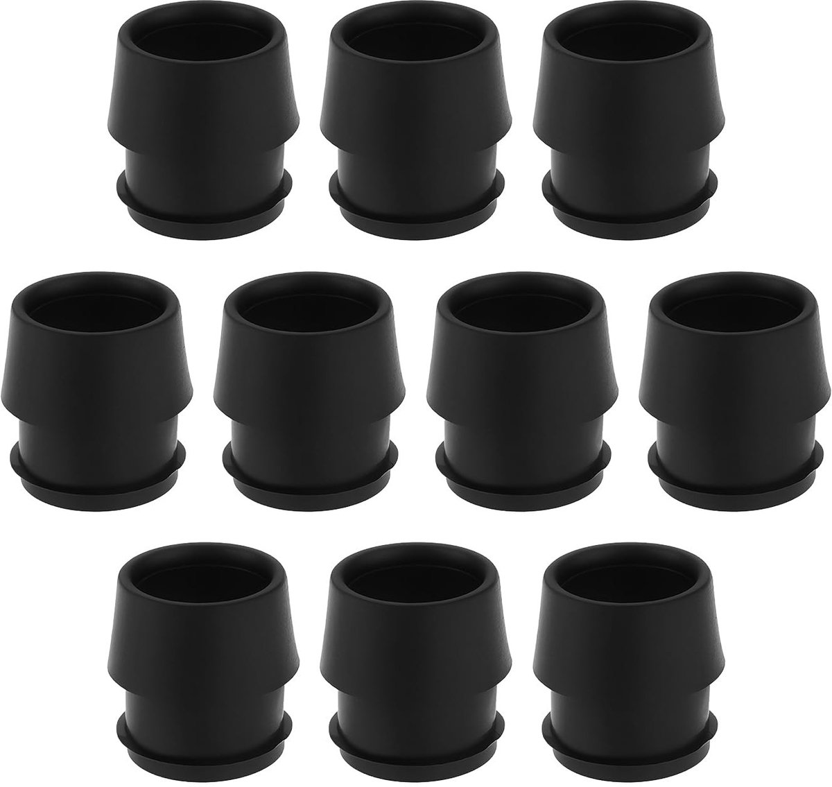 Dailygoods- Golfas Ferrules 10 Stuks - Adapter voor Ijzers - Compatibel met Ping G410/G425/G30/G430 - 16,5mm Lengte - Hoogwaardig Kunststof - Golfclub Onderdelen