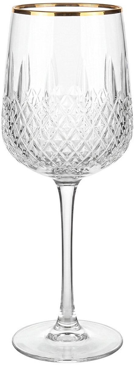Clayre & Eef Wijnglas 300 ML Transparant Glas