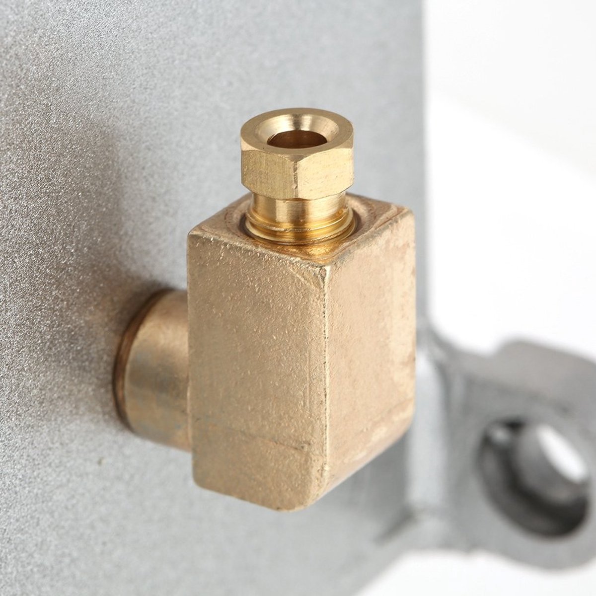 Dailygoods - Handmatige Oliepomp - 500CC Handbediende Pomp - Duurzaam Metaal - 4mm Dubbele Uitlaat - Ideaal voor Industrie