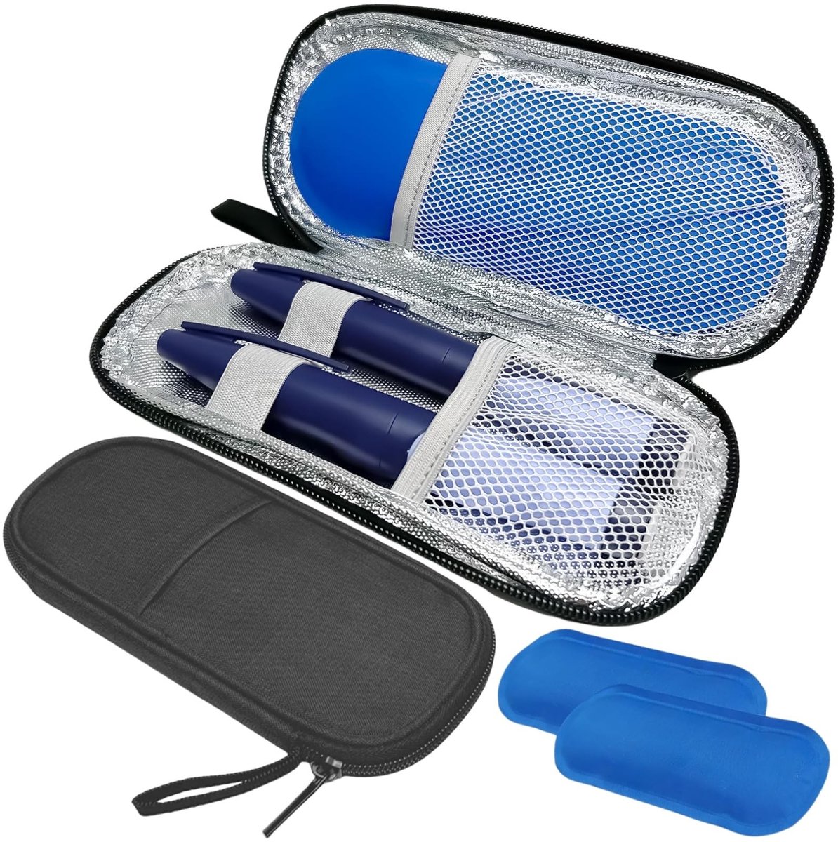 Dailygoods- Koeltas Draagbaar - Insulinetas - Medicijnetui - Koelere Reistas - Herbruikbare Koeltassen - Isolerende Barrière