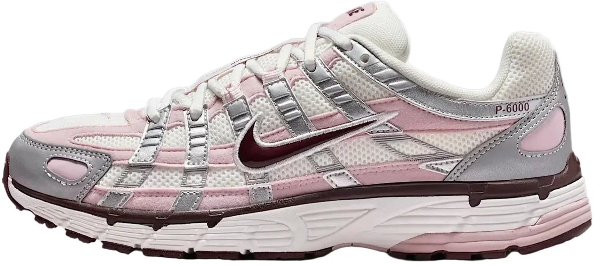 Nike P Sneakers Unisex Chalk Burgundy Grijs