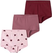 NAME IT- NMFTIGHTS 3P CUTIE HEART NOOS - Meisjes - Trunks