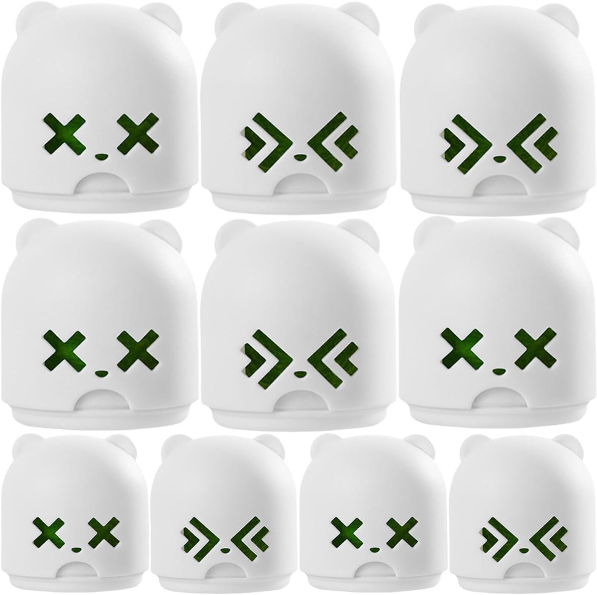 Luchtverfrissingsballen - Geur neutralisator - Schoenen opfrissen - Langdurige frisheid - 10 stuks - Wit