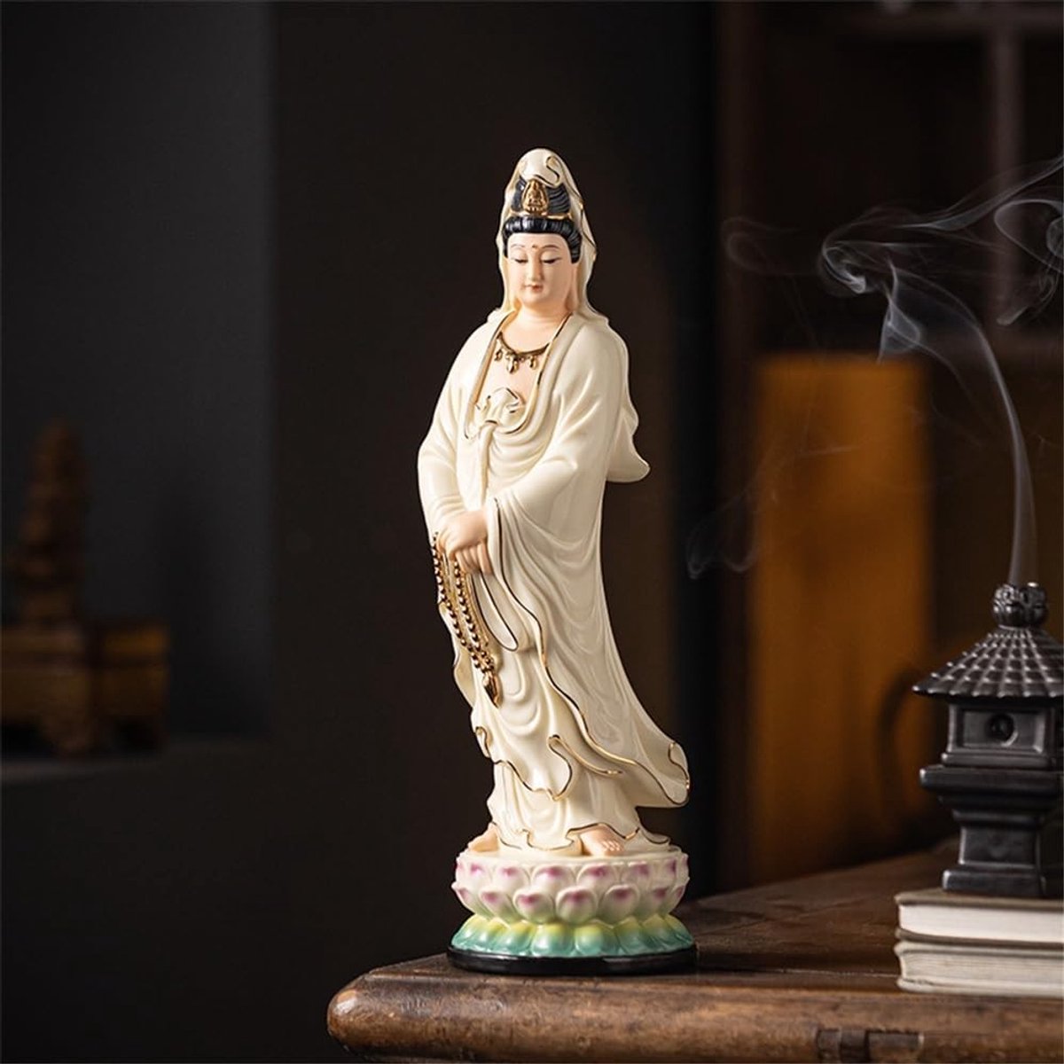 Boeddha beeld - Zen decoratie - Huis verfraaien thumbnail 4