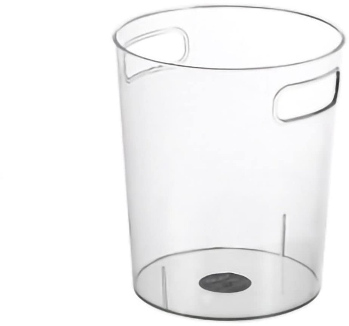 Dailygoods- Prullenbak Transparant - Opslagemmer - Vuilnisbak - Bureau - Keuken - Minimalistisch Ontwerp - PET Materiaal - Opbergemmer