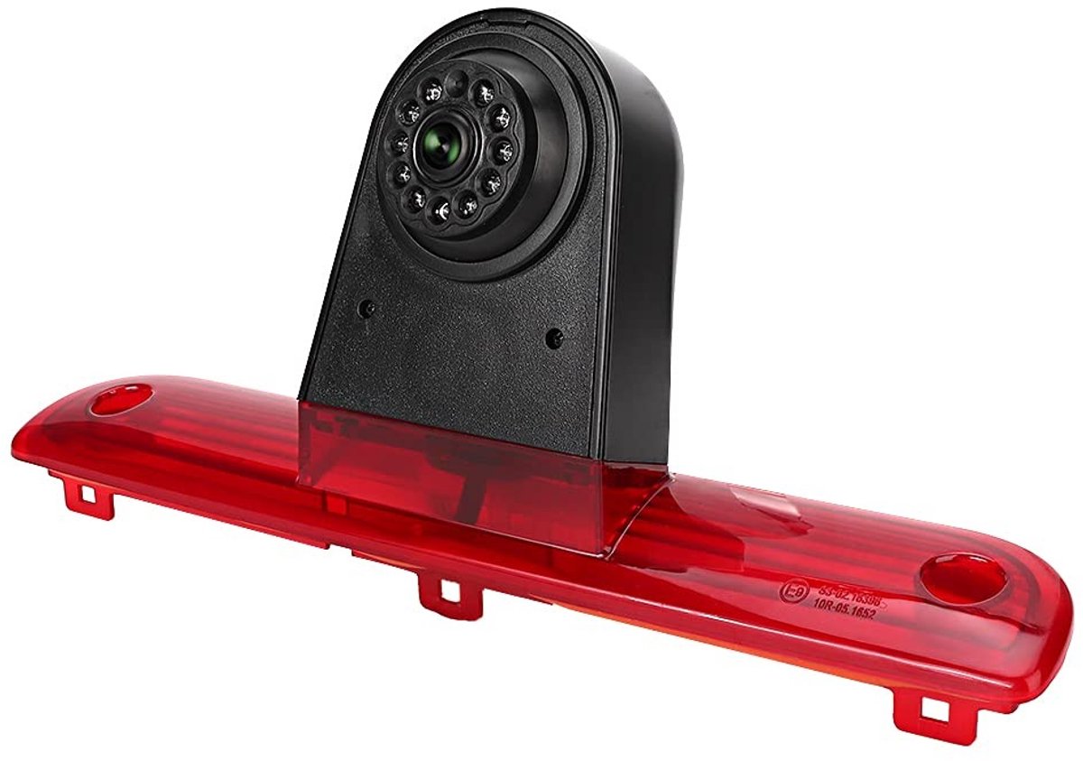 Remlicht Achteruitrijcamera - HD Nachtzicht - Waterdicht - 170° Groothoekweergave - Heldere Beeldweergave - Geschikt voor Ducato 3 Genera