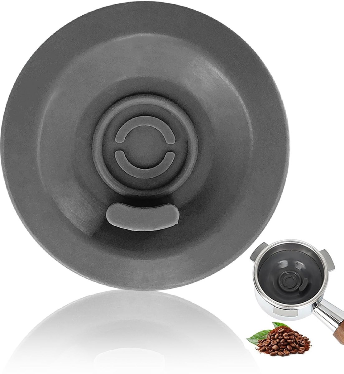 Dailygoods 54 mm reinigingsschijf reinigingstabletten voor Breville & Sage espresso Backflush reinigingsschijf voor zeefhouder filter compatibel met Breville Sage Gastroback espressomachines (1 stuks)