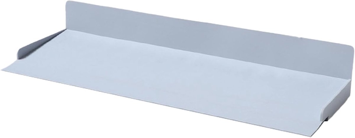 Keuken Spatbeschermer - Waterdichte Wand - Aanrecht Beschermen - Waterstroom Geleiding - 60 cm Lengte - Blauw Grijs