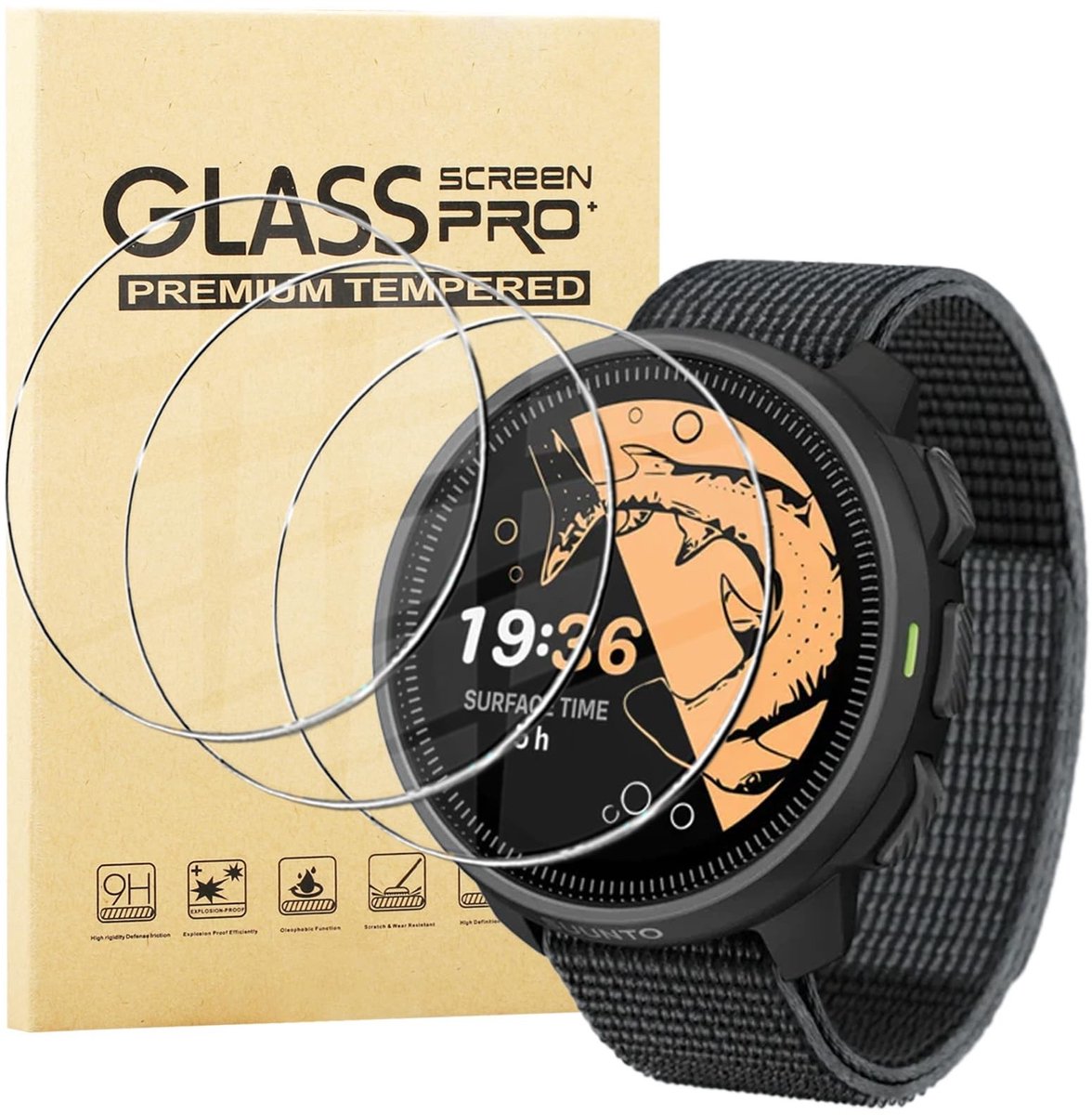 Dailygoods- Displaybeschermfolie 3 stuks - HD Clear - Krasbestendig - Hardheid 9H - Bubbelvrij - Nauwkeurig gesneden - Screenprotector