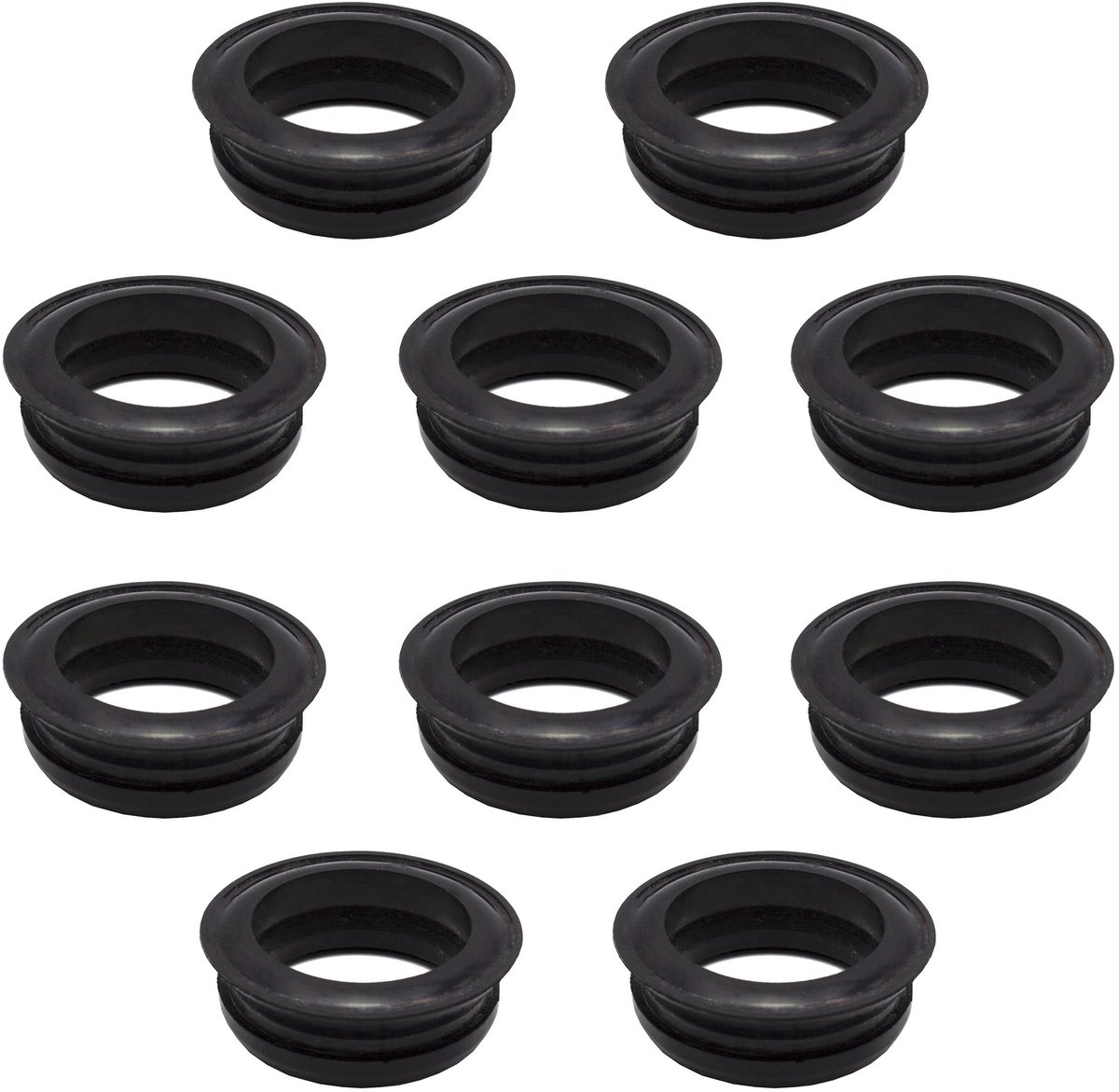 Dailygoods- Snelkoppeling vervangende afdichting - Set van 10 stuks - Universeel - Rubber - Hoogwaardig messing - Compatibel met GEKA-systeem - Koppeling