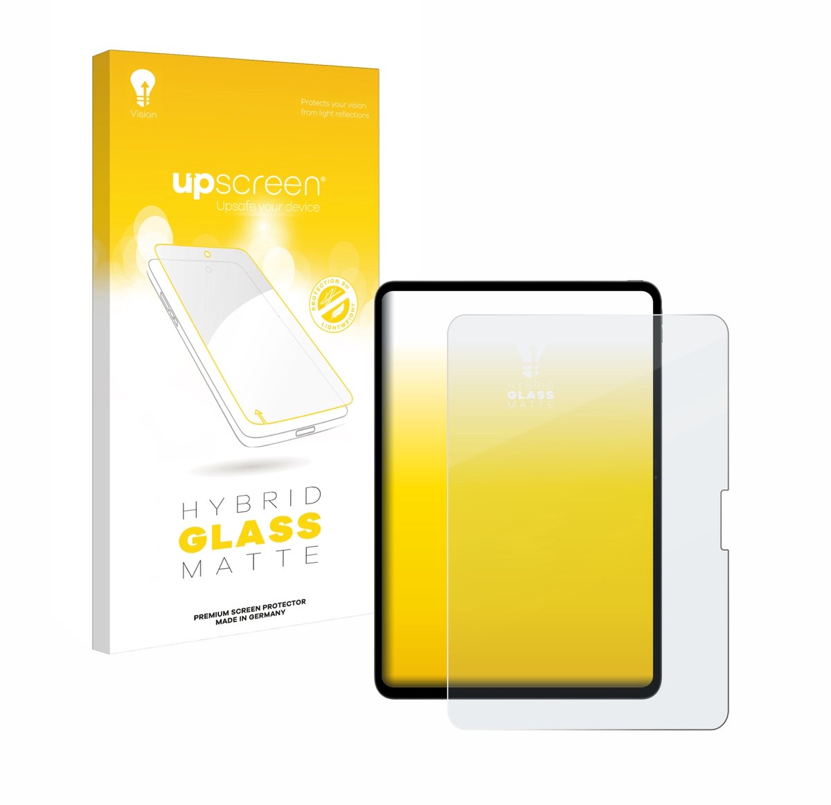 upscreen - Screenprotector voor Apple iPad Pro 13" 2024 / 2025 - Folie Beschermfolie Beschermglas matte