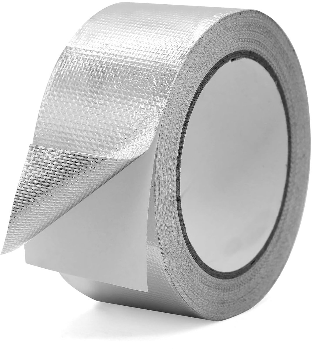 SnelShoppen - Aluminium tape, zelfklevend aluminium folietape, hittebestendig en waterdicht, voor isoleren, repareren en afdichten, 50mm breed, ideaal