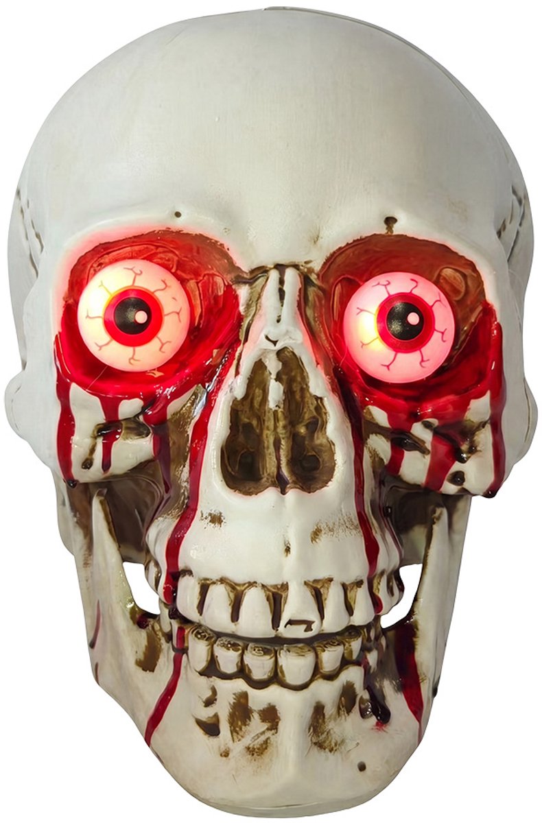 Clayre & Eef Halloween decoratie Overig Wit Kunststof Herfst decoratie