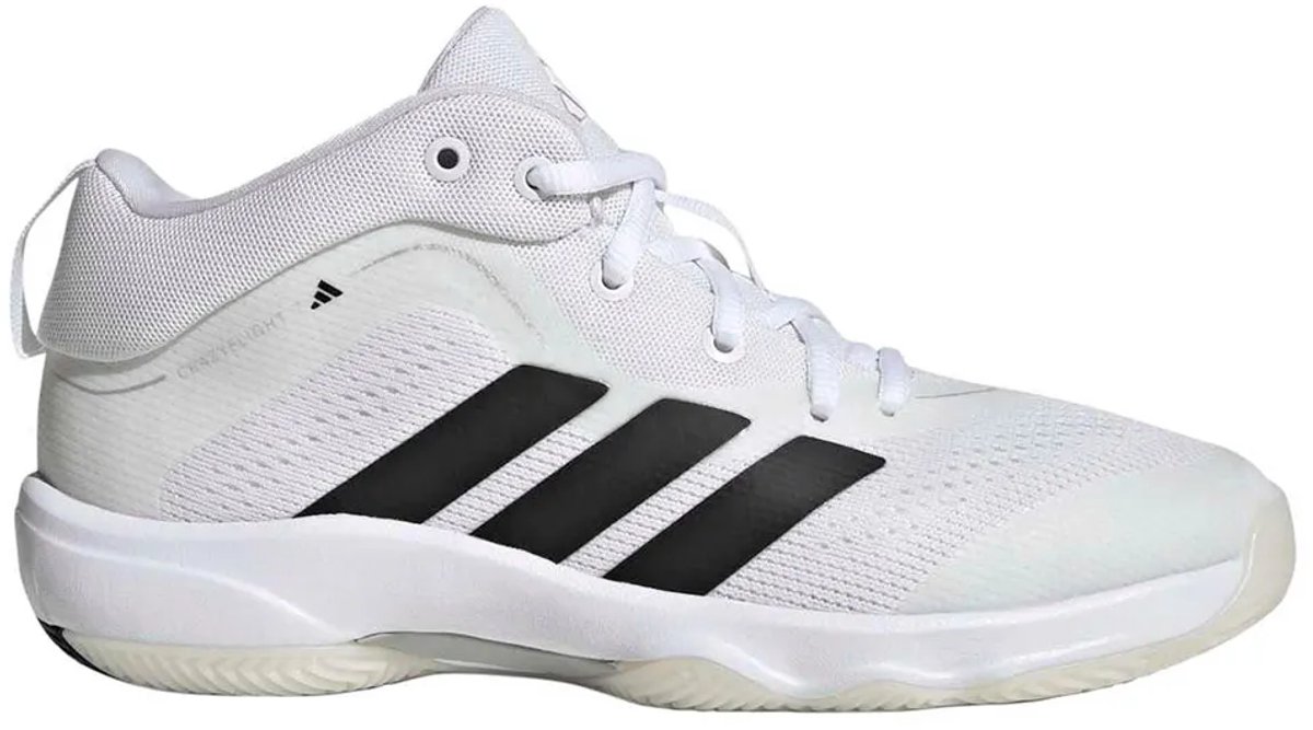 Adidas Crazyflight 7 Mid Junior Indoor Sportschoenen 1/2 Kinderen Zwart