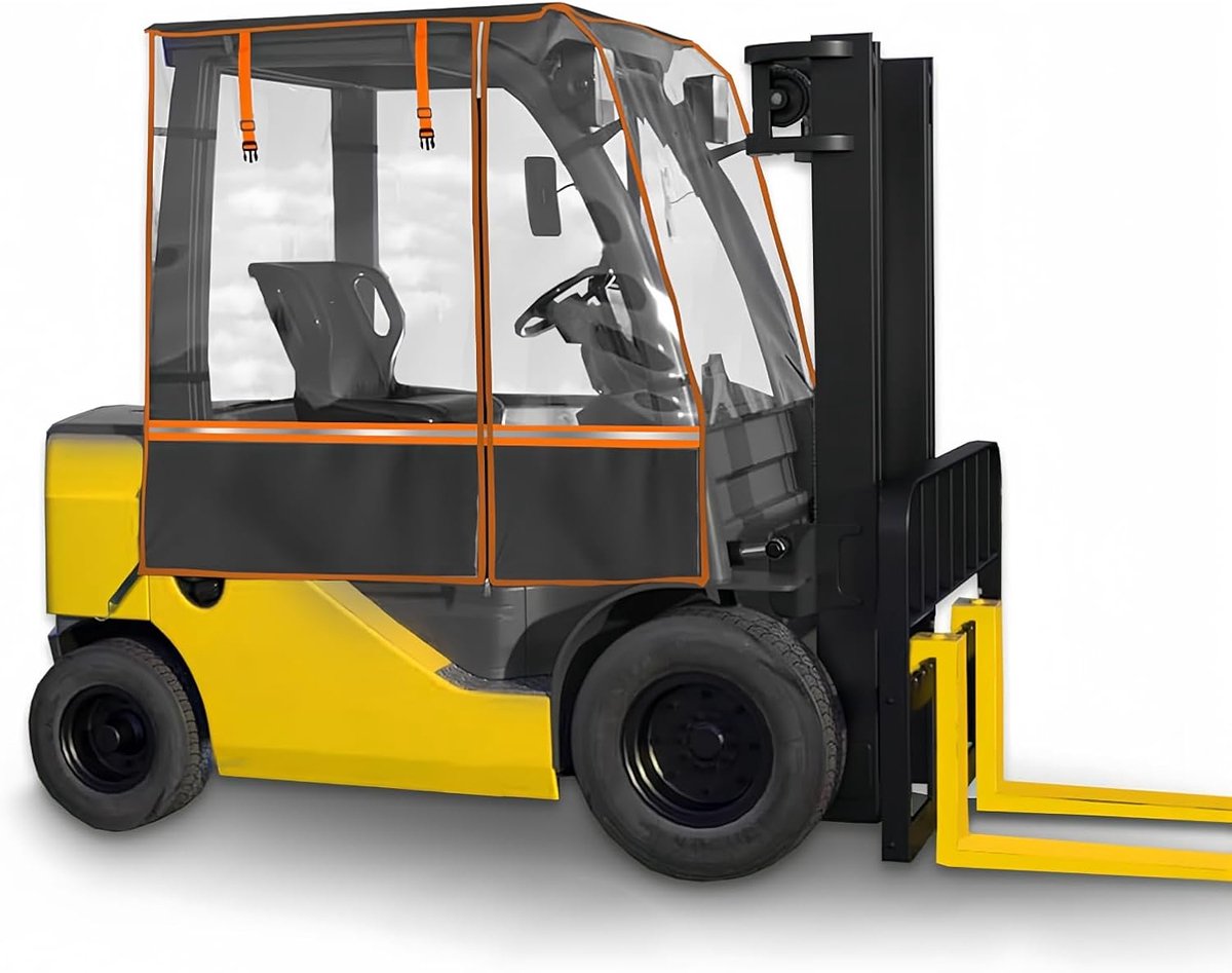 Vorkheftruck Afdekzeil - Universeel - Transparant EVA Materiaal - Bescherming tegen Weersinvloeden - SnelShoppen