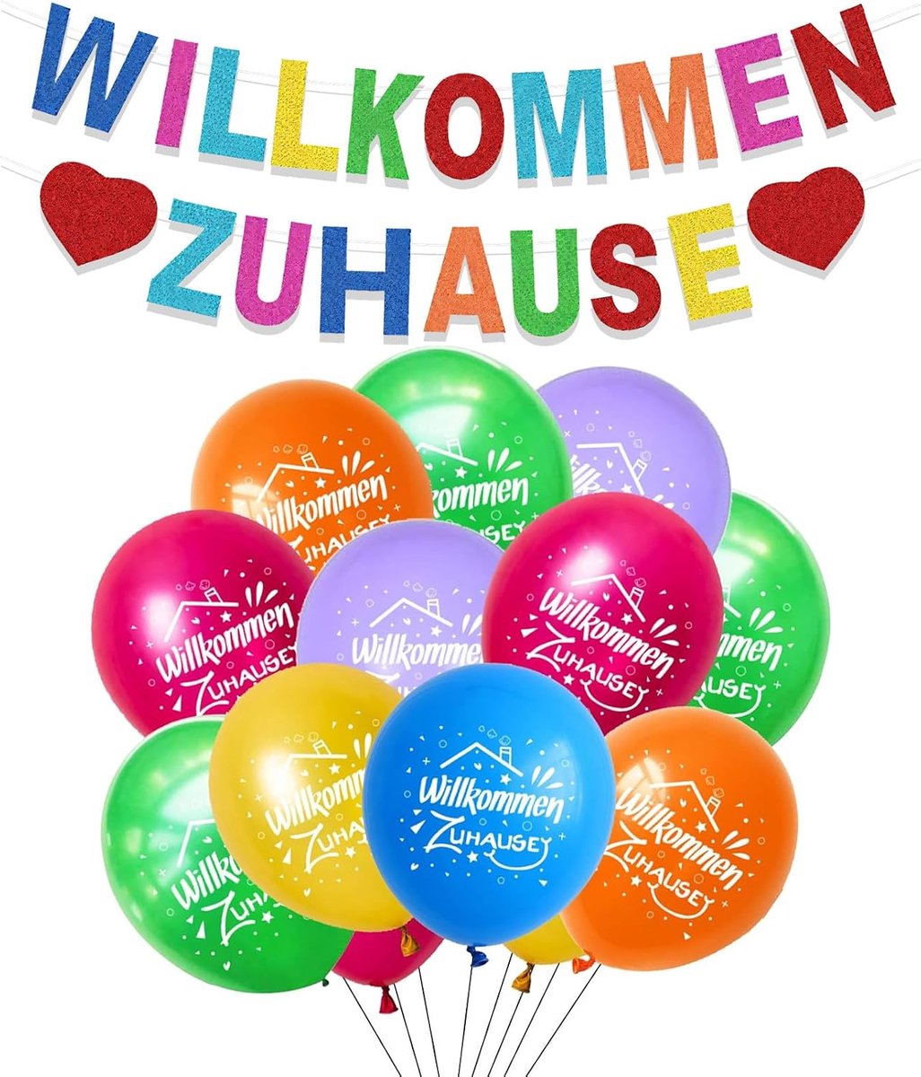 ALEGRE Welcome home decoration balloons garland set - ShopVlot