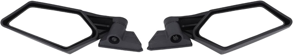 Verstelbare Zijspiegels voor UTV met Brede Kijkhoek en Glazen Lens - Geschikt voor Maverick X3 Max RS DS Turbo R en Vervangingen