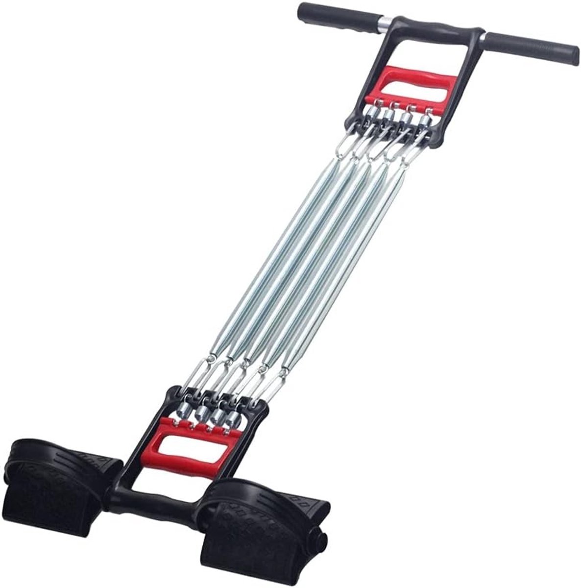 Multifunctionele fitness expander met voetpedaal voor borst, armen en bovenlichaamstraining, ideaal voor spieropbouw en krachttraining