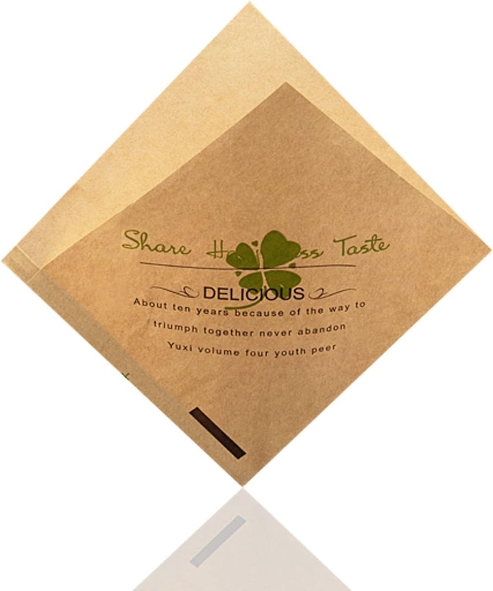 100 Stuks Waspapier Vellen voor Voedselverpakking, Oliebestendig Sandwichpapier voor Burgers, Toast en Friet (15 x 15 cm)