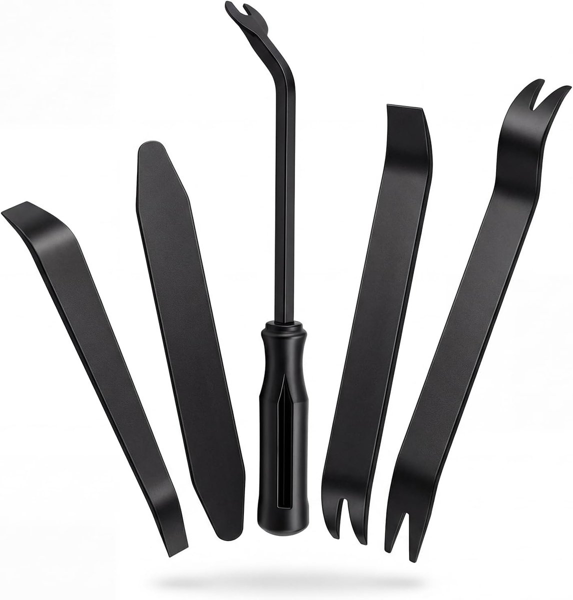 SnelShoppen - 5-delige Auto Demontage Gereedschapset, Leverage Tools, Trim Wedges, Kunststof, Auto Gereedschap, Deurmontage Levens, Interieur Trim, Pr
