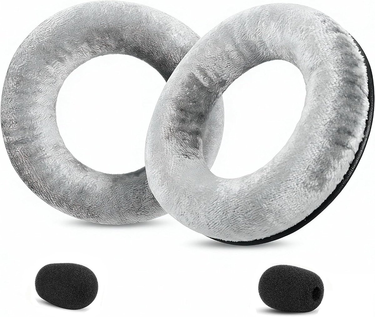 SnelShoppen - Vervangende Oorkussens voor MMX330 PRO/MMX300 PRO/TYGR 300R - Zilver - Professionele Kwaliteit - Comfortabel en Duurzaam - Geschikt voor