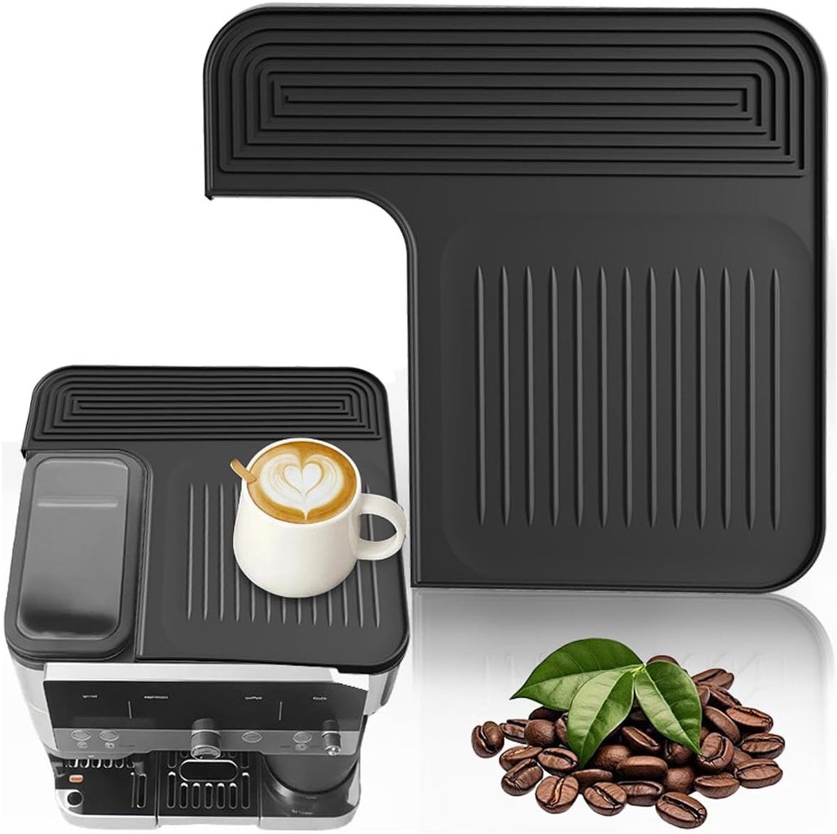 Koffiemachinemat, siliconen mat, waterdicht, antislip, krasbestendig en hittebestendig, voor Ninja Es601 Top - ShopVlot