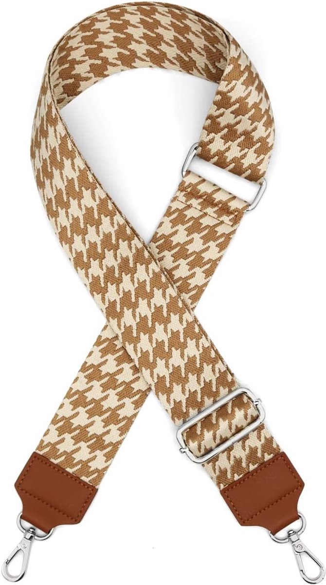 SnelShoppen - Verstelbare Schouderband voor Tas, 5 cm Breed, Kleurvolle Handgreep voor Handtassen, Aanpasbaar van 80-132 cm, Schouderriem voor Mannen