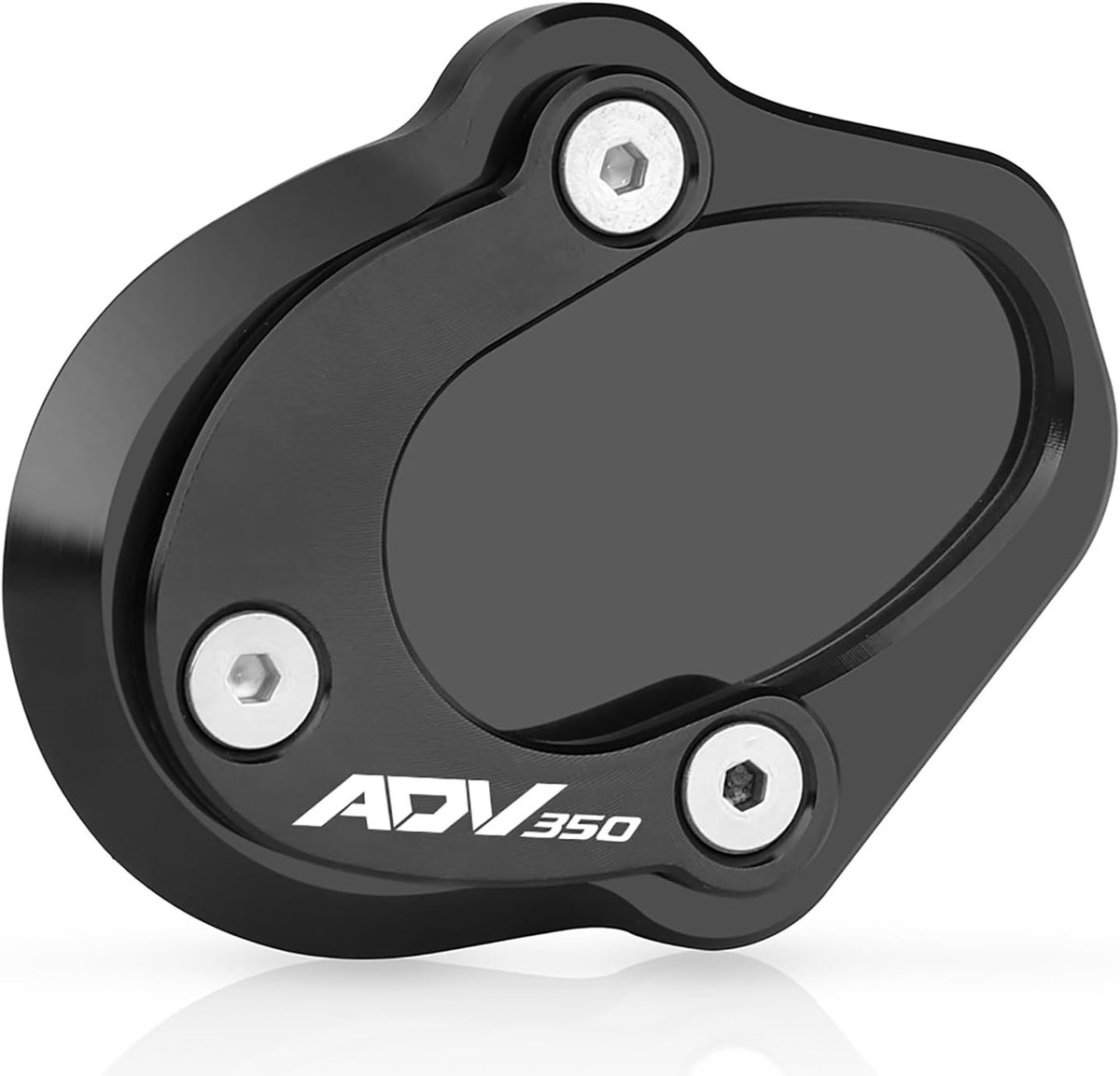 Motorcycle Side Stand Enlarge Foot Widening Stand Plate Pad For ADV350 ADV 350 2021 2022 2023 2024, Black - ShopVlot
