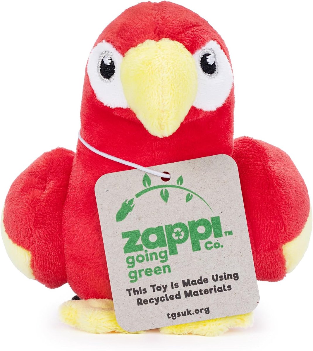 Co Shoulder Mates Papegaai Pluche Magneet Knuffeldier, Schattig Knuffeldier Cadeau voor Vogelliefhebbers & Tieners, Kostuum Accessoire Schoudervriend