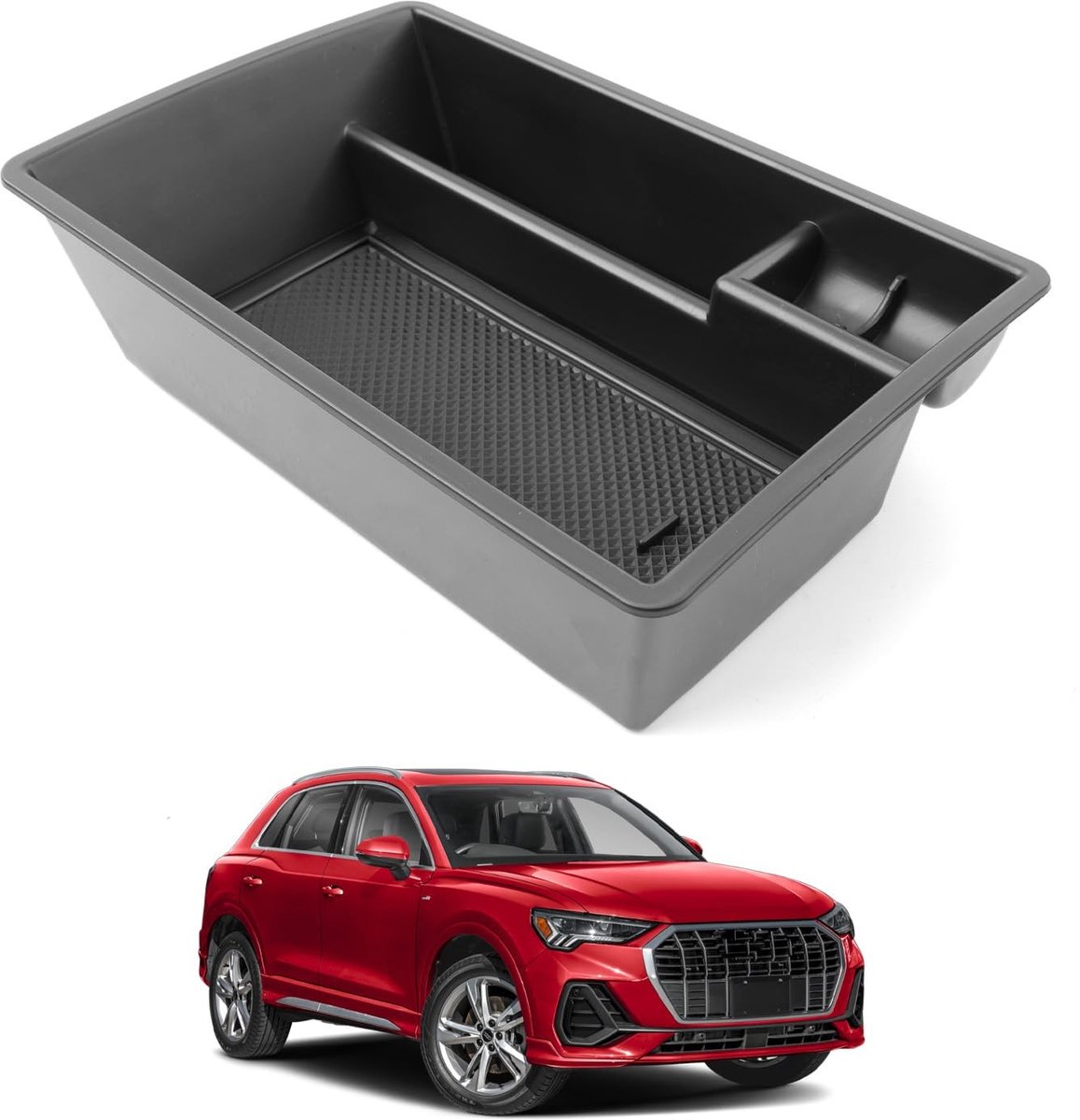 Omgoods - Center Console Opbergruimte voor Q3 F3 2019-2024