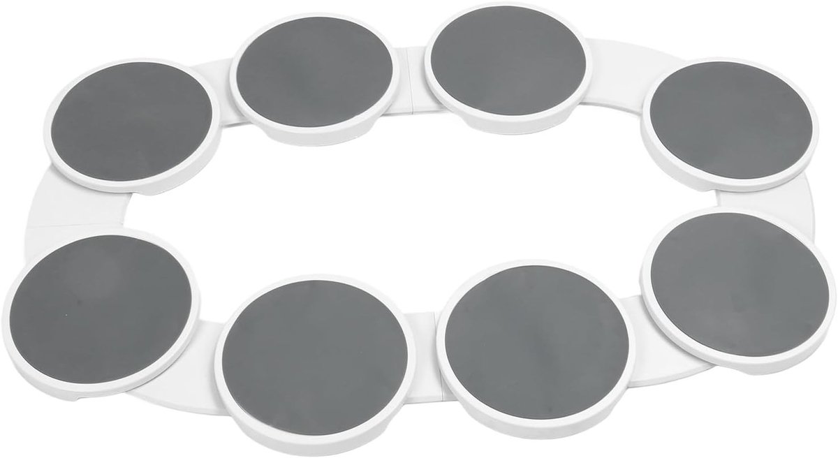 Omgoods- Draaitafel 360 Graden Rotatie - Grote Ronde Serveerplaat - Stille Draaitafel - Hittebestendig - Eenvoudige Montage - Stevige Basis - Serveertafel