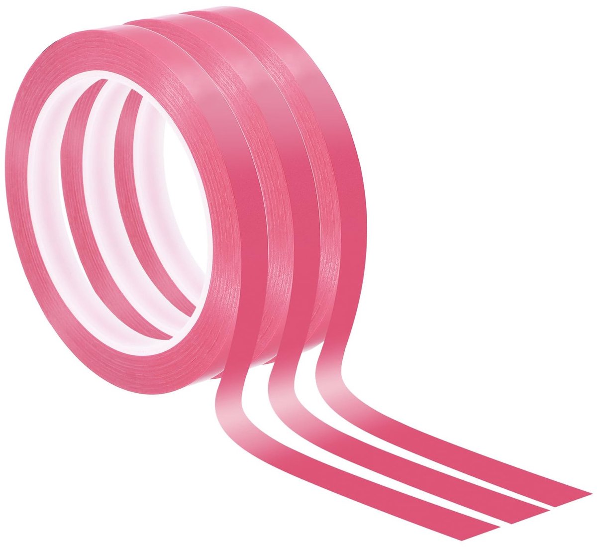 Omgoods - 3 Rollen Whiteboard Tape 12mm x 66m - DIY Decoratie en Creatief Gebruik