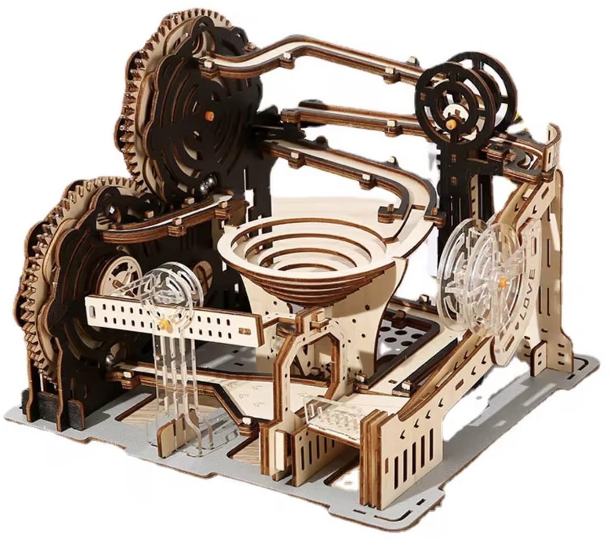 Omgoods - 3D Houten Modelbouwset voor Volwassenen - 196 Onderdelen