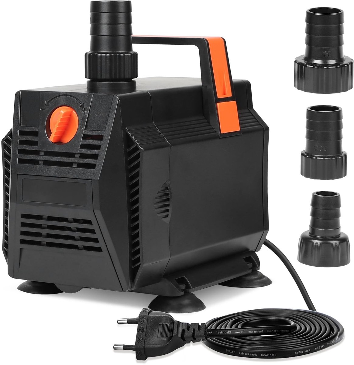 Omgoods - Submersibele Waterpomp met Instelbare Doorstroom, 60 W