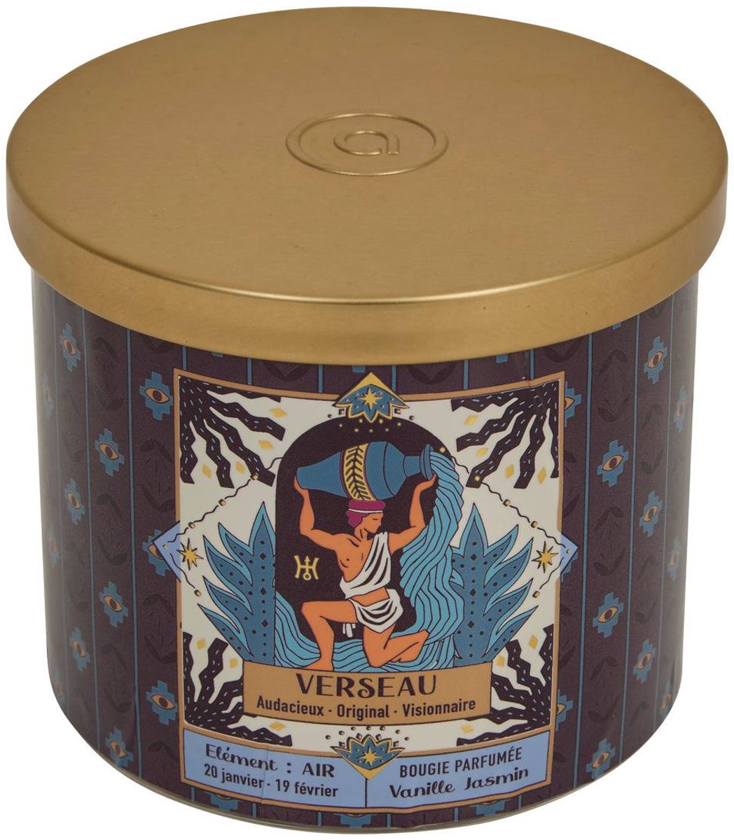 Geurkaars Astro 396 g in glazen pot