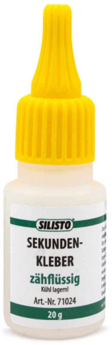 SnelShoppen - Instant Lijm 20g - Transparante, Dikke Vloeibare, Flexibele Superlijm - Sterke Cyanoacrylaat Lijm voor Plastic, Glas, Hout, Steen, Metaa