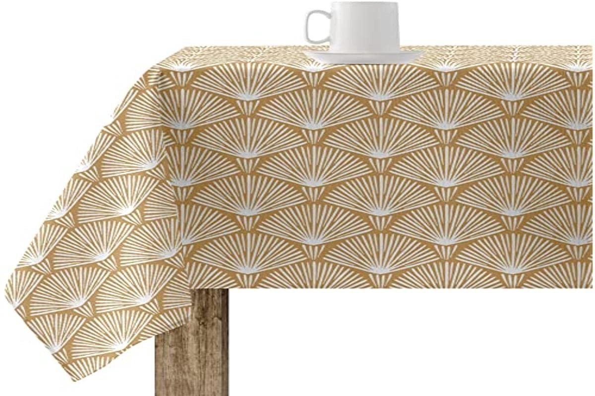 Omgoods - Tafelkleed 250 x 140 cm, Vlekbestendig, 100% Katoen